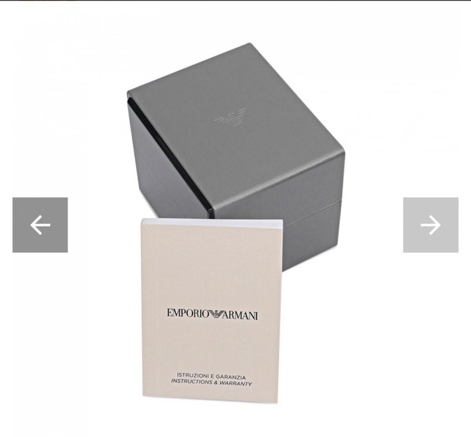 Dameur, Emporio Armani