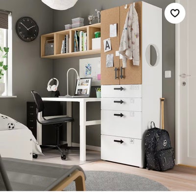 Klædeskab, IKEA, B: 60 D: 57 H: 181 - Dba.dk - Køb Og Salg Af Nyt Og Brugt