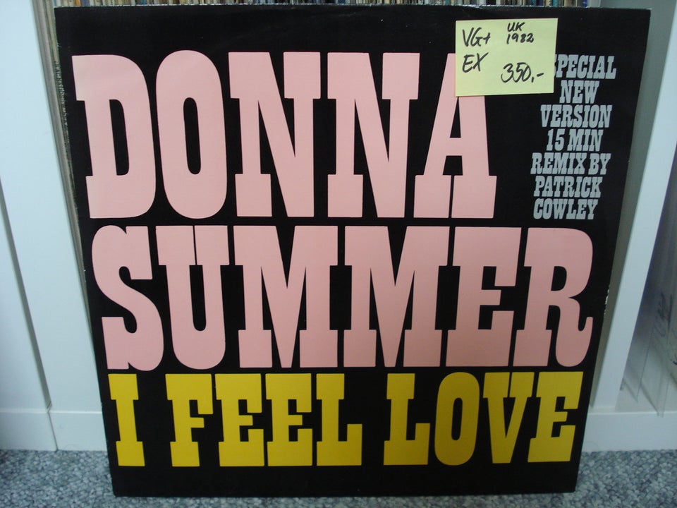 Maxi-single 12", Donna Summer, I Feel Love (Special New