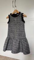 Kjole, Monnalisa Tweed Dress with Mink Trim 12Y 152cm,