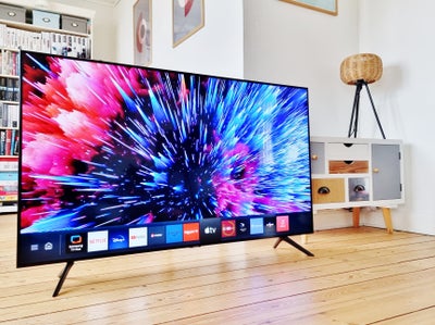 Samsung, 4K Smart TV 2022, 65", Stort og lækkert smart tv med alt det nyeste lir: AirPlay, Apple TV,