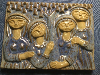 Michael Andersen keramik relief
