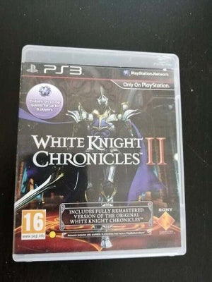 White Knight Chronicles II, PS3, Indeholder både et remastered White Knight Chronicles I og White Kn