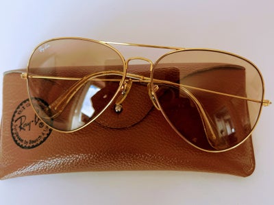 Solbriller unisex, Ray Ban B&L vintage, Størelse 62-14 VINTAGE B&L RAY-BAN BRUN PHOTOCHROMIC OUTDOOR