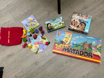 Blandede spil og puslespil, brætspil, Matador junior - rigtig hyggeligt familiespil - 50 kr. 

Hands