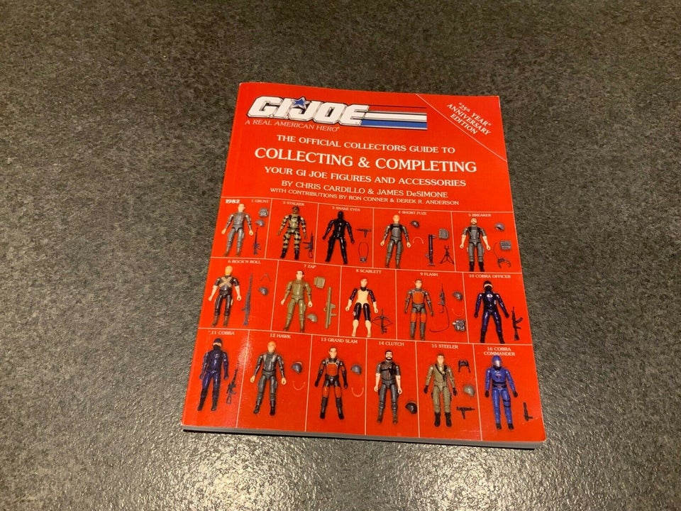 Gi joes collectors guide og udstyr, Hasbro