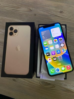 iPhone 11 Pro Max, 64 GB, guld, Perfekt, Iphone 11 pro max 64 GB sælges. Telefonen er i perfekt stan