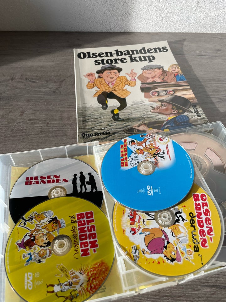 DVD, Tegneserie og dvd boks