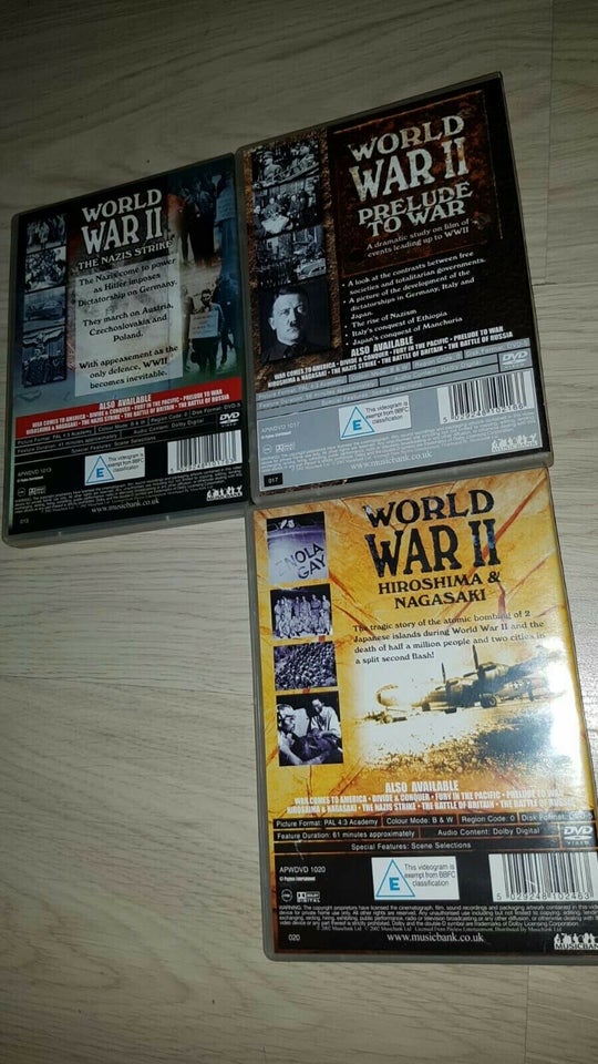 World War2, HD DVD, dokumentar