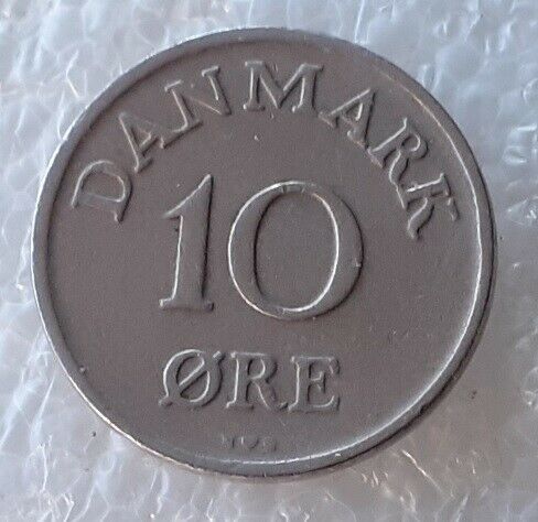 Danmark, mønter, 10 Øre