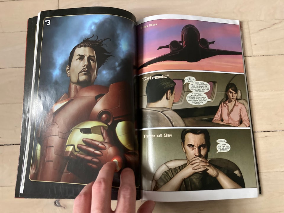 Invincible Iron Man - Extremis, Marvel, Tegneserie