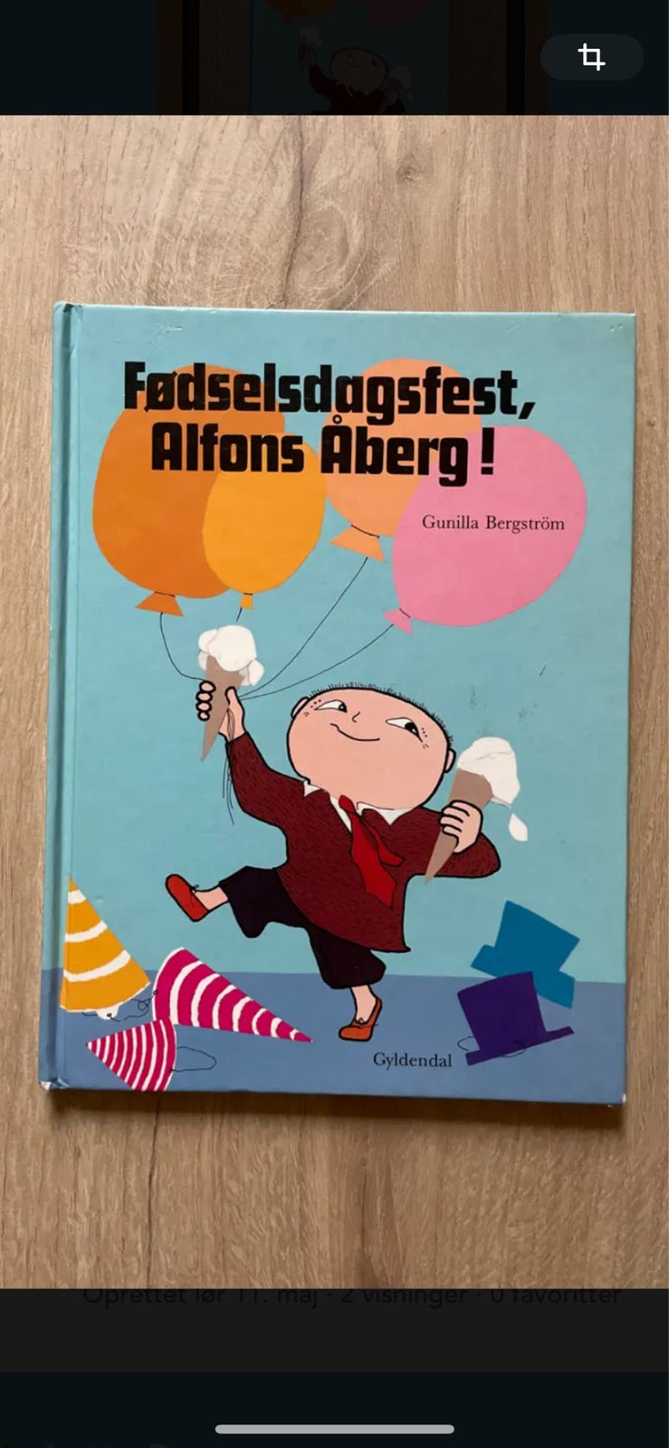Fødselsdagsfest, Alfons Åberg, Gunilla Bergström