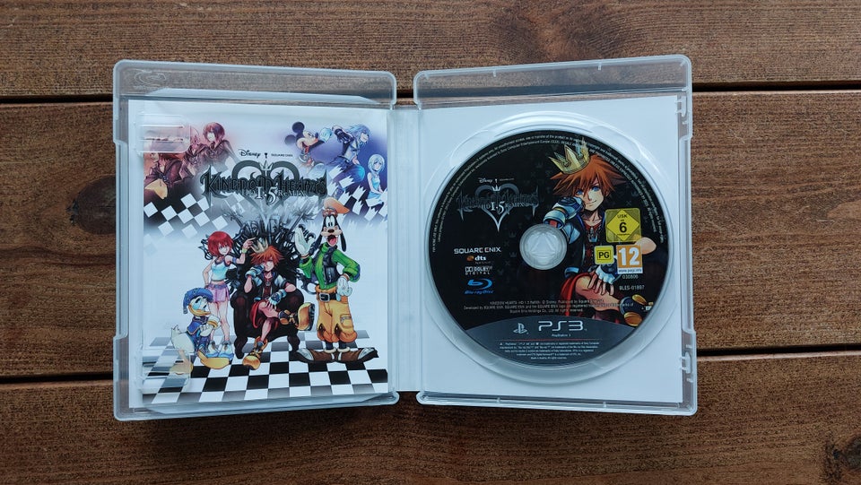 Final Fantasy og Kingdom Hearts, anden playstation,
