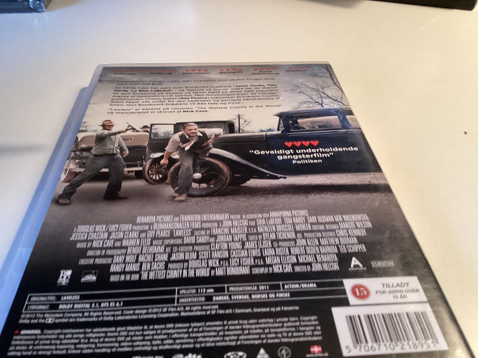 Lawless , DVD, action