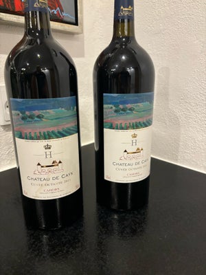 Vin og spiritus, Rødvin, Sælger disse 2 flasker rødvin i magnum flasker pris pr stk 2500kr

De har l