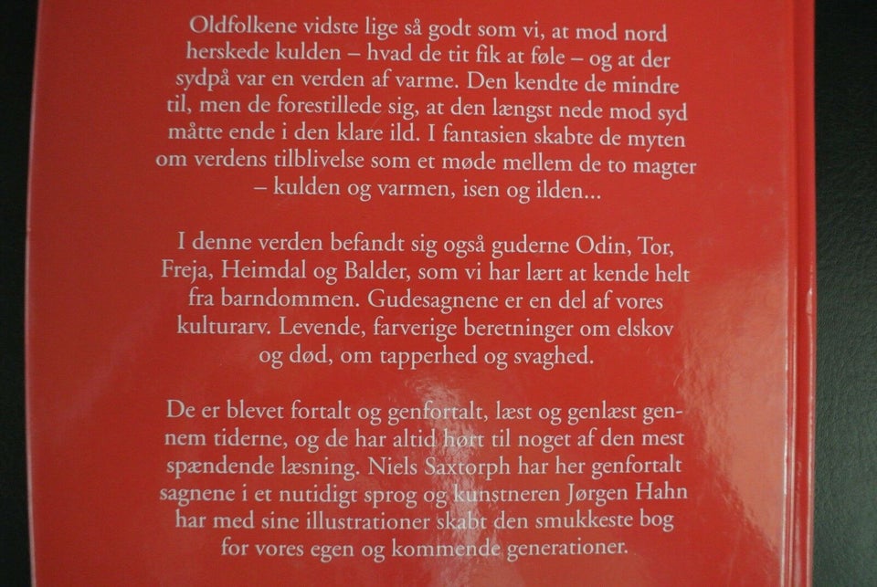 nordiske gude- og heltesagn. aschehoug, Af niels saxtorph.