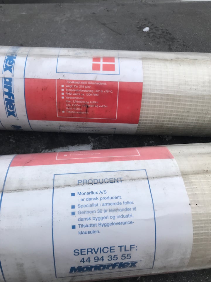 Moraflex undertag , Moraflex , b: 4m l: 25 m