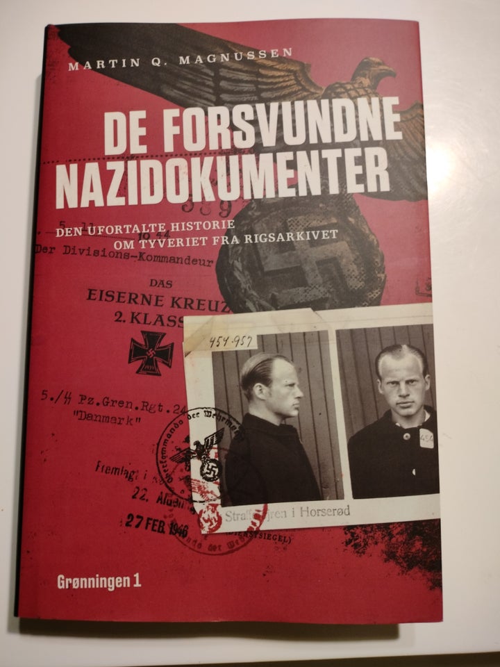 De forsvundne nazidokumenter , Martin Q. Magnussen , emne: