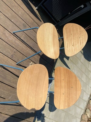 Spisebordsstol, Træ, Søstrene grene, Design af Søstrene Grene  flotte  finer træstol med stålben  ko