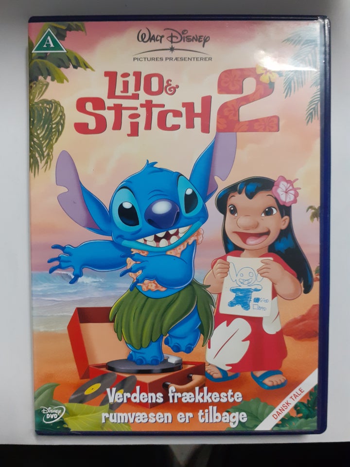 Liilo & Stitch , DVD, tegnefilm