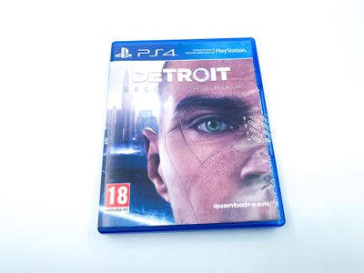 Detroit Become Human, PS4, Komplet med manual

Kan sendes med:
DAO for 42 kr.
GLS for 44 kr.