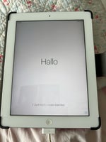 iPad 2, 16 GB, hvid