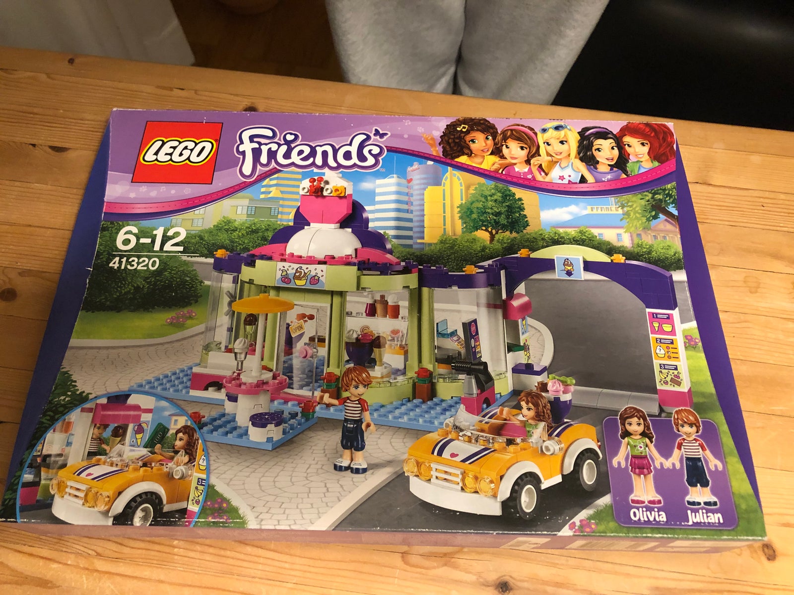 Lego friends frozen discount yogurt shop instructions