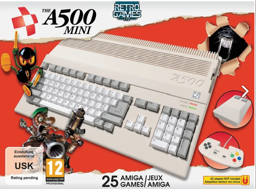 Mini Amiga, spillekonsol