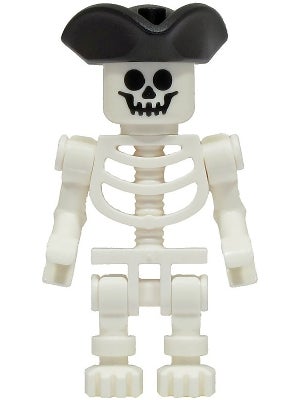 Lego Minifigures, Skeletter og andre figurer:

cty1501 Skeleton (Stuntz) 25kr.
gen174a Skeleton 25kr