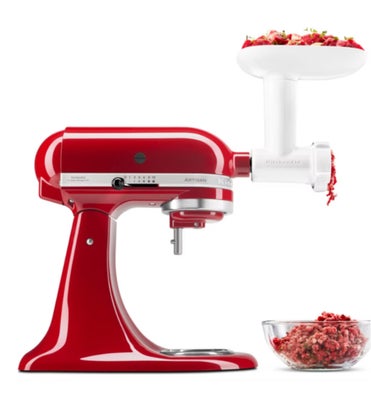 KØDHAKKER TIL KØKKENMASKINE, KitchenAid, Helt ny kødhakker der fungerer med alle KitchenAid-køkkenma