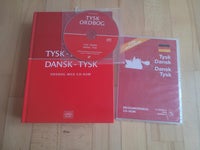 Tysk-dansk/dansk-tysk, bog m. CD, + cd-rom