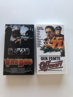 Action, WarDog og Den Femte Offensiv, instruktør VHS