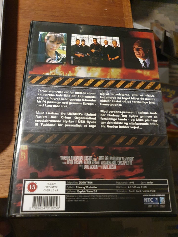 Death Train, DVD, action