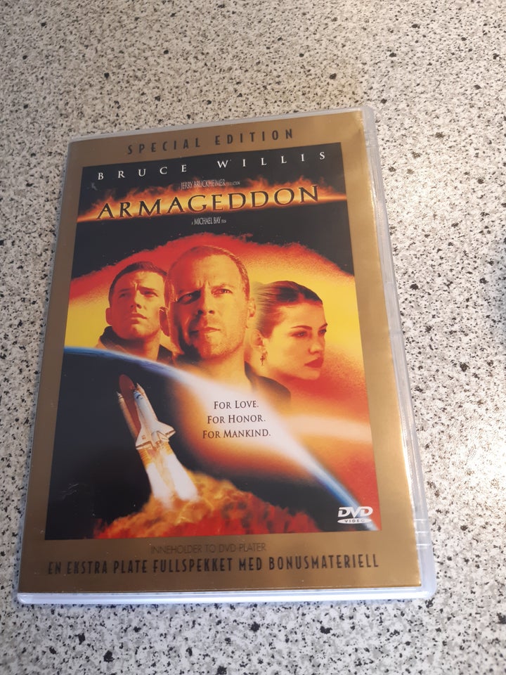 ARMAGEDDON, DVD, science fiction