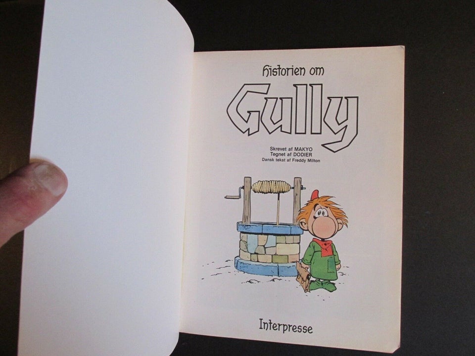 Tegneserier, Historien om Gully.