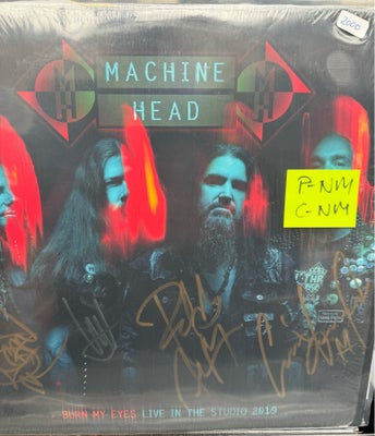 LP, Machine Head, Burn my eyes - Live in the studio, Med autograf

Kan afhentes i Hovedgård eller se