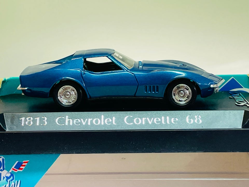 Modelbil, Solido no 1813 1968 Chevrolet Corvette , skala