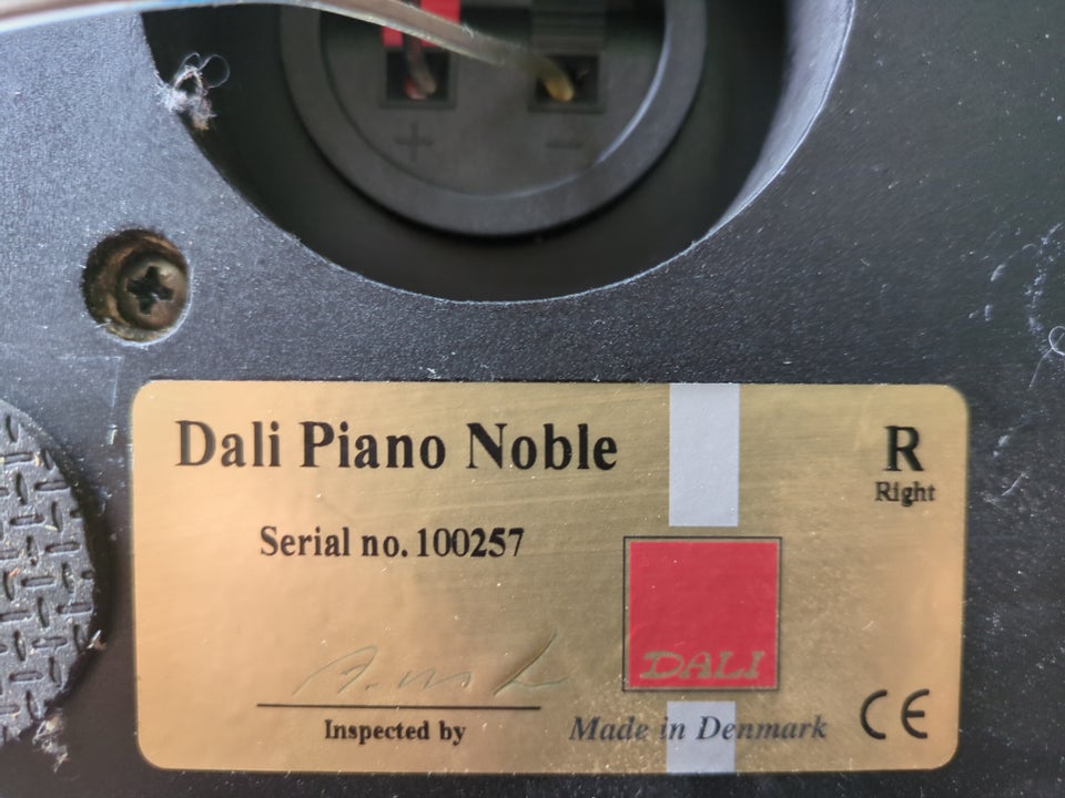 Højttaler, Dali, Piano noble