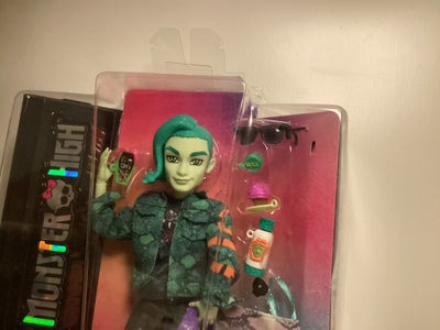 Barbie, Monster High douce gorgon, Meget sjælden monster High 
Han kan forstene de andre hvis han ik