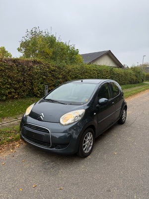 Citroën C1, 1,0i, Benzin, aut. 2008, km 101700, sortmetal, nysynet, ABS, airbag, 5-dørs, centrallås,