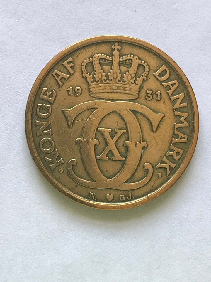 Danmark, mønter, 1 kr