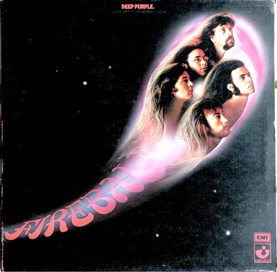 LP, Deep Purple, Fireball, Rock, Klassisk udgivelse i super god stand

Dansk 1971 gatefold med nubre