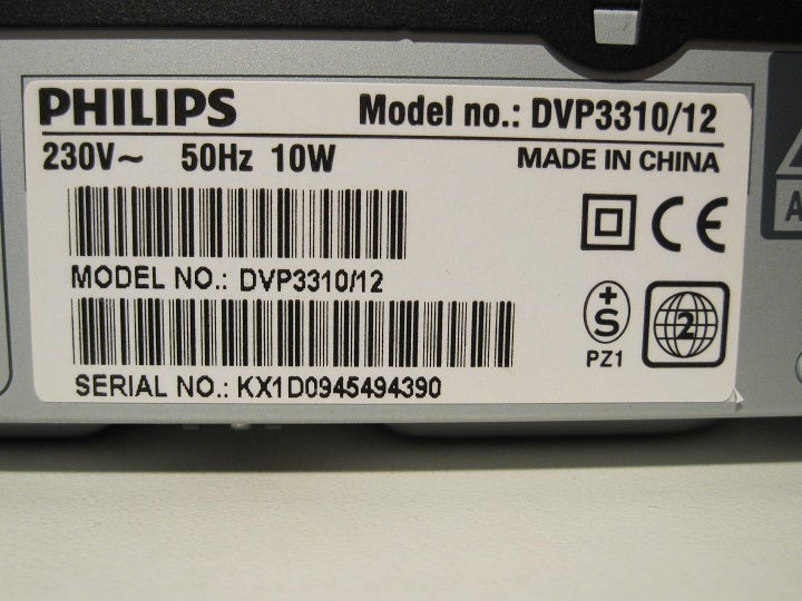 Dvd-afspiller, Philips, DVP3310