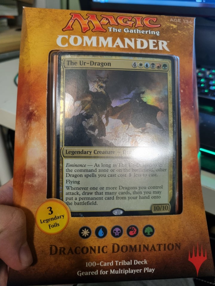 Samlekort, MTG Commander - Draconic Domination – dba.dk – Køb og Salg af  Nyt og Brugt