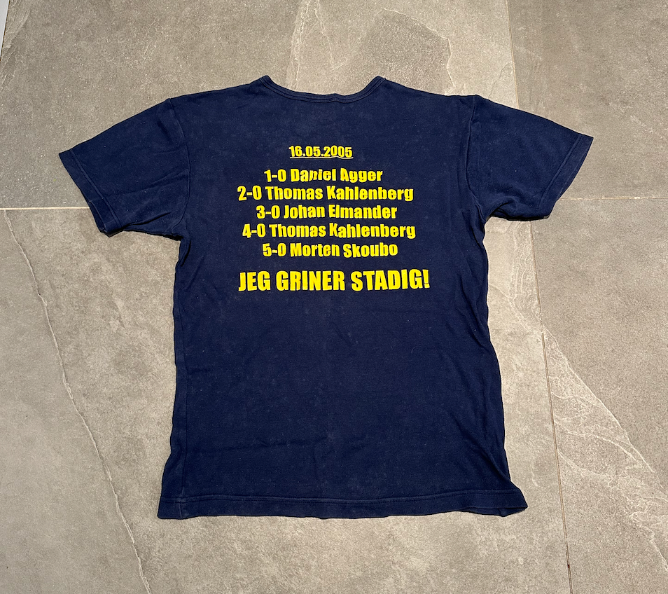 T-shirt, Brøndbys 5-0 