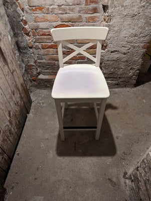 Køkkenstol, Træ, Ældre stol / højstol / barstol

Siddehøjde 63 cm