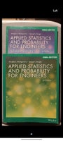 Applied statistics and probability for engineers,