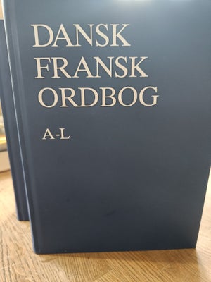 BOG Dansk Fransk Ordbog, - Dba.dk - Køb Og Salg Af Nyt Og Brugt