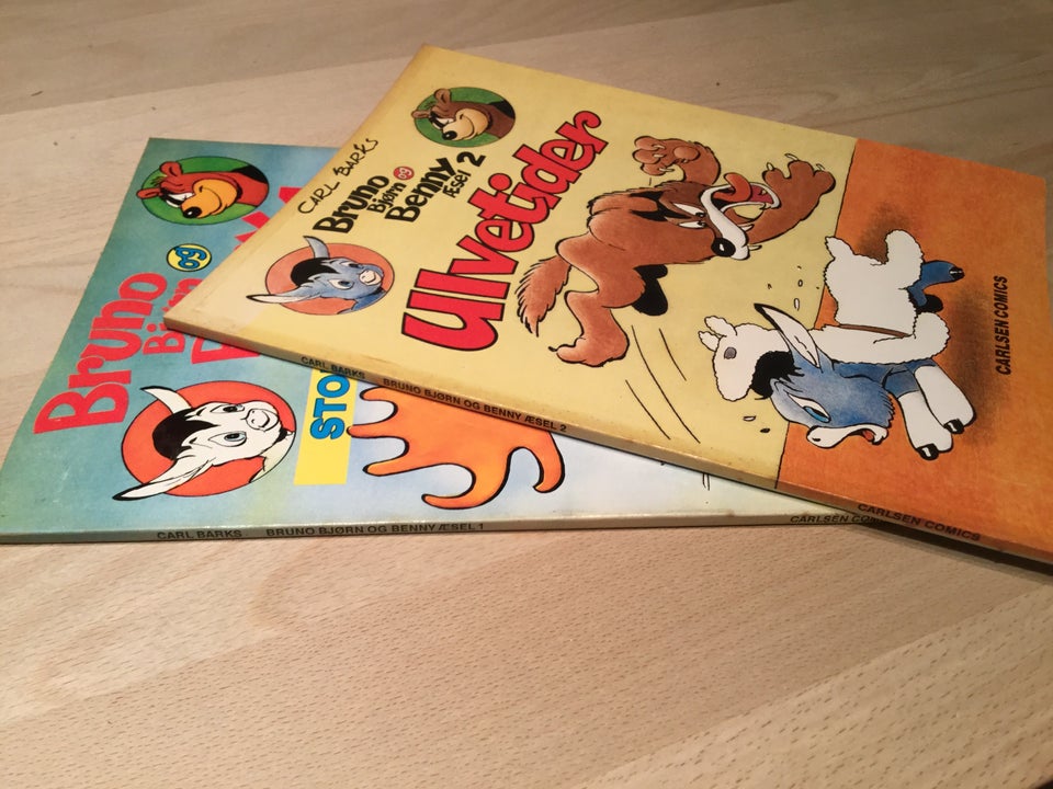 Bruno Bjørn og Benny æsel , Carl barks , Tegneserie