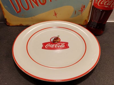 Porcelæn, Tallerken, Coca-Cola by Gibson., Coca-Cola tallerken. Pæn stand, ingen hak/skår.

Diameter